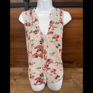 Meadow Rue floral blouse